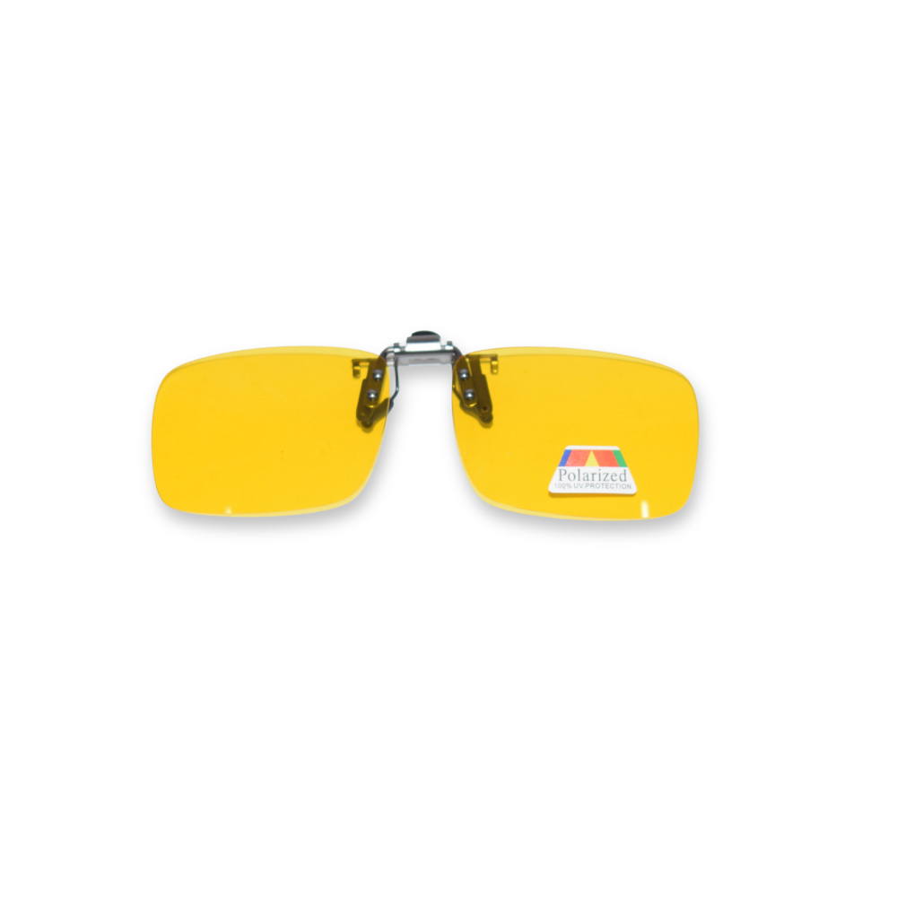 Yellow Clip Light Glass