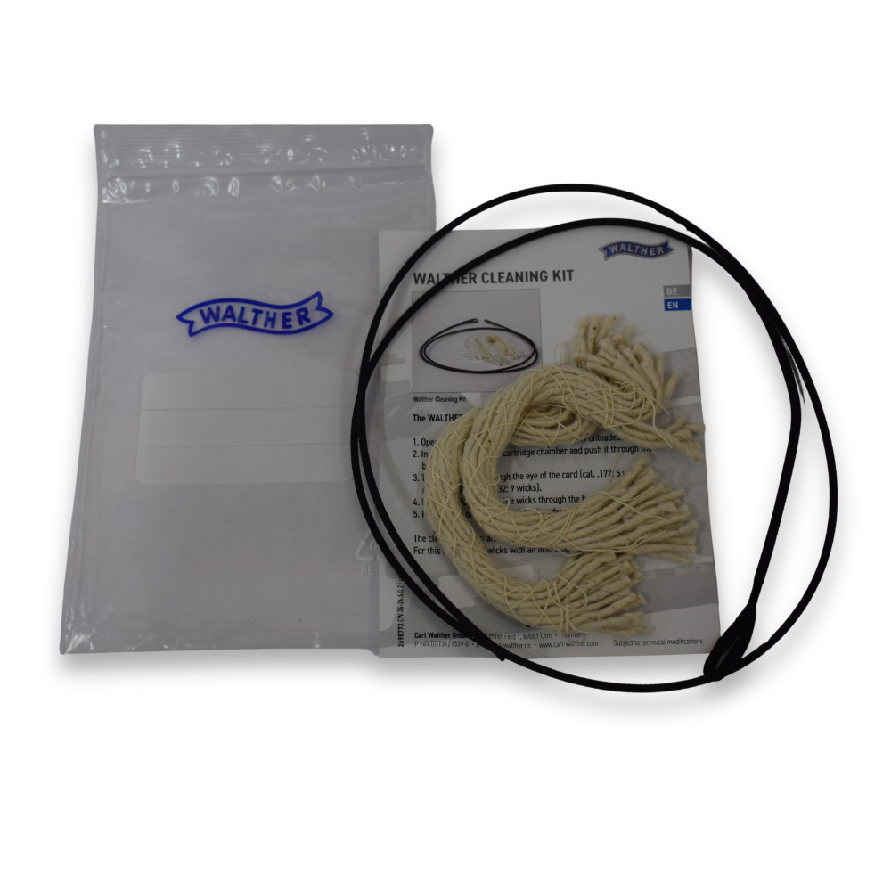 Walther .177 caliber Cleaning Cloth wear